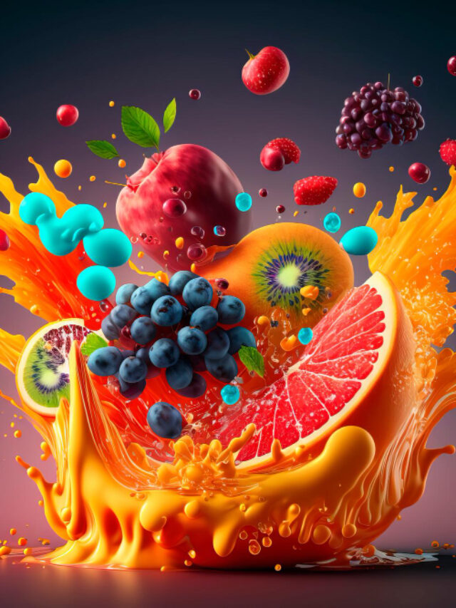 ripe-fruits-with-splashes-juice