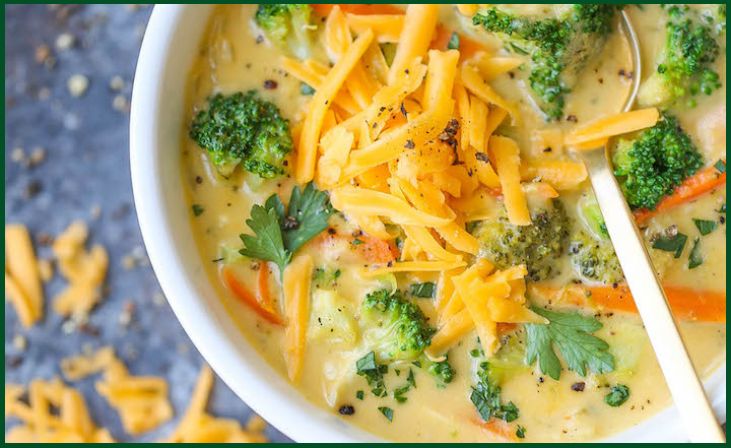 Broccoli and Cheddar Soup
