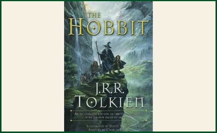 The Hobbit" by J.R.R. Tolkien