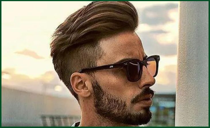 The Textured Pompadour Comb Over