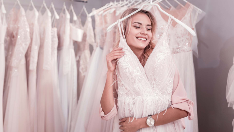 8 Dreamy Wedding Dresses That Flatter Your Tummy Shape